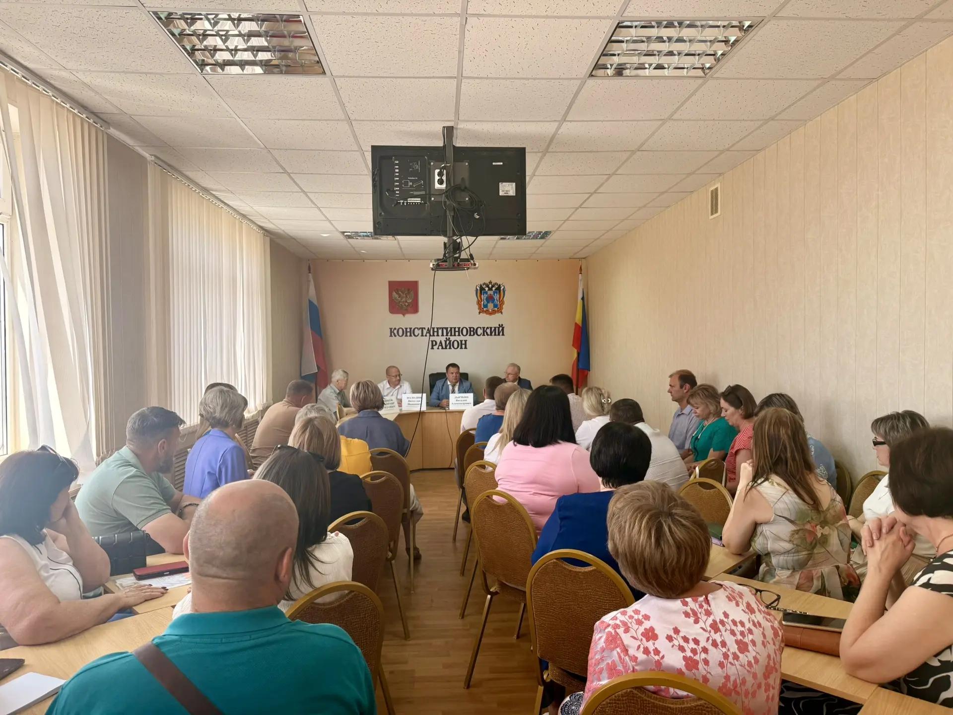 Контрольно-счетная палата Ростовской области проводит проверку использования средств областного бюджета в Константиновском районе